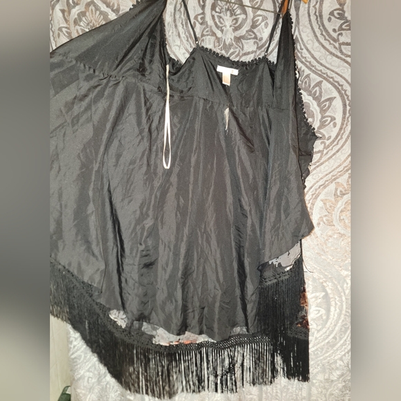 Forever 21 Floral Velvet Wrap Dress - Picture 4 of 5